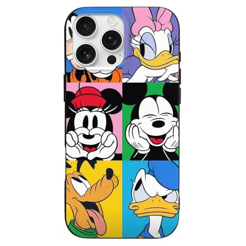 �f�B�Y�j�[ �~�b�L�[�}�E�X IPhone16 �Ή� �P�[�X �ϏՌ� �y���^ ���ϖh�~/Qi�������C�����X�[�d�Ή� �X�}�z�P�[�X ����~�� �w��h�~