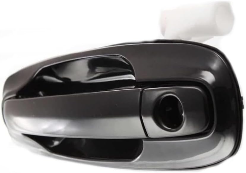 KarParts360 for Suzuki Forenza 2006 2007 2008 Exterior Door Handles Driver and Passenger Side | Pair | Front | Smooth Black | Plastic | Replacement for SZ1310110, SZ1311110 | 8282085Z10, 8281085Z10