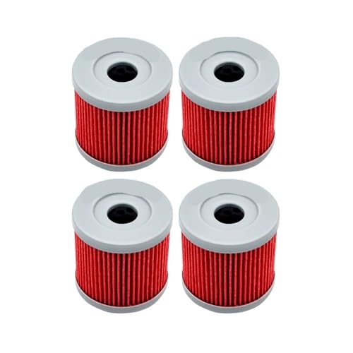 2/4/6個入り バイク用オイル F DRZ400 DRZ400E DRZ400S DRZ400SM DRZ 400 SM LTR 450 LTZ400 LTZ 400に適合(4Pcs-Red)