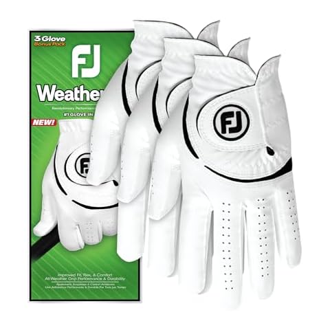 FootJoy WeatherSof Men's Golf Glove 3-Pack Cover