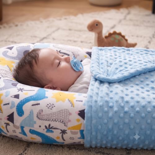 Image of ๐ช๐ข๐ข๐ ๐ญ๐ฌ Baby Head Support Pillow | Newborn Sleeping Pillow | Soft Cotton Baby Cushion | Infant Neck Support Pillow | Travel & Crib Use | 0-12 Months