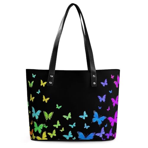 Women's Large Capacity Tote Bag Fashion Decor Stylish Work & Commute Handbag