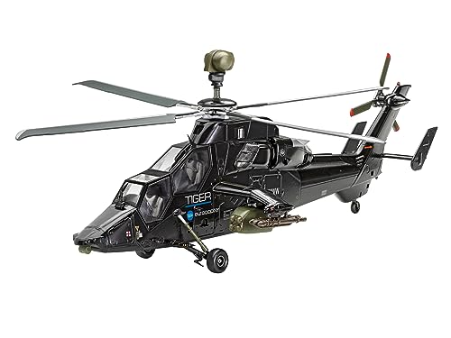 Revell Modellbausatz I Eurocopter Tiger I James Bond 007 Golden Eye I 116 Teile I Maßstab 1:72 I für Kinder und Erwachsene ab 12 Jahren I… – Ansicht 3