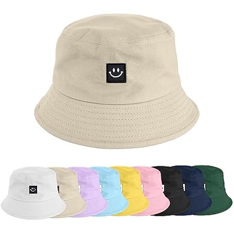 Heekpek Sombrero de Pescador Algodón Plegable para Mujer Cover