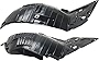 Garage-Pro Fender Liner Set of 2 Compatible with 2014-2022 Infiniti Q50 Front, Driver and Passenger Side, Front Section