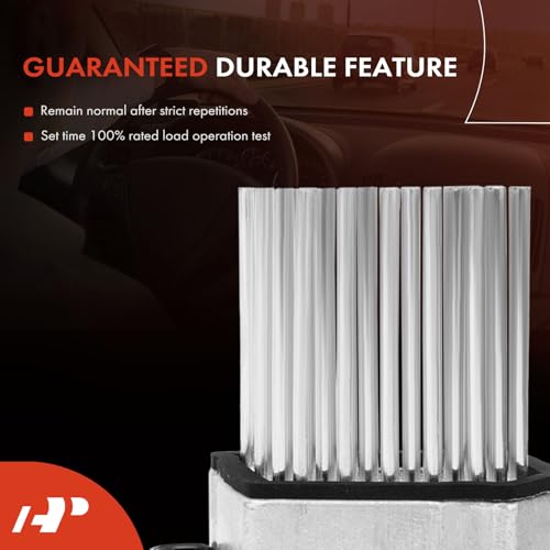 Image of A-Premium Front HVAC Blower Motor Resistor Compatible with BMW 325i, 330i, 325xi, 330xi, 320i, X3, X5, 330Ci, 325Ci, M3, 328i, 528i, 323i, 525i, 540i, 530i, 323Ci, 328Ci, M5, with Wire Harness Kit