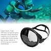 Snorkel Diving Mask, Oval Panoramic View HD Scuba Goggles, Tempered Glass Lens Swimming Snorkeling Goggles Mask Wide View Freediving Mask for Adults