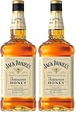 Jack Daniels Tennessee Honey Bourbon Whisky Alcool 35% Vol., 1L (Lot de 2)