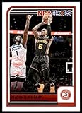2023-24 PANINI HOOPS #141 DEJOUNTE MURRAY ATLANTA HAWKS BASKETBALL OFFICIAL TRADING CARD OF NBA