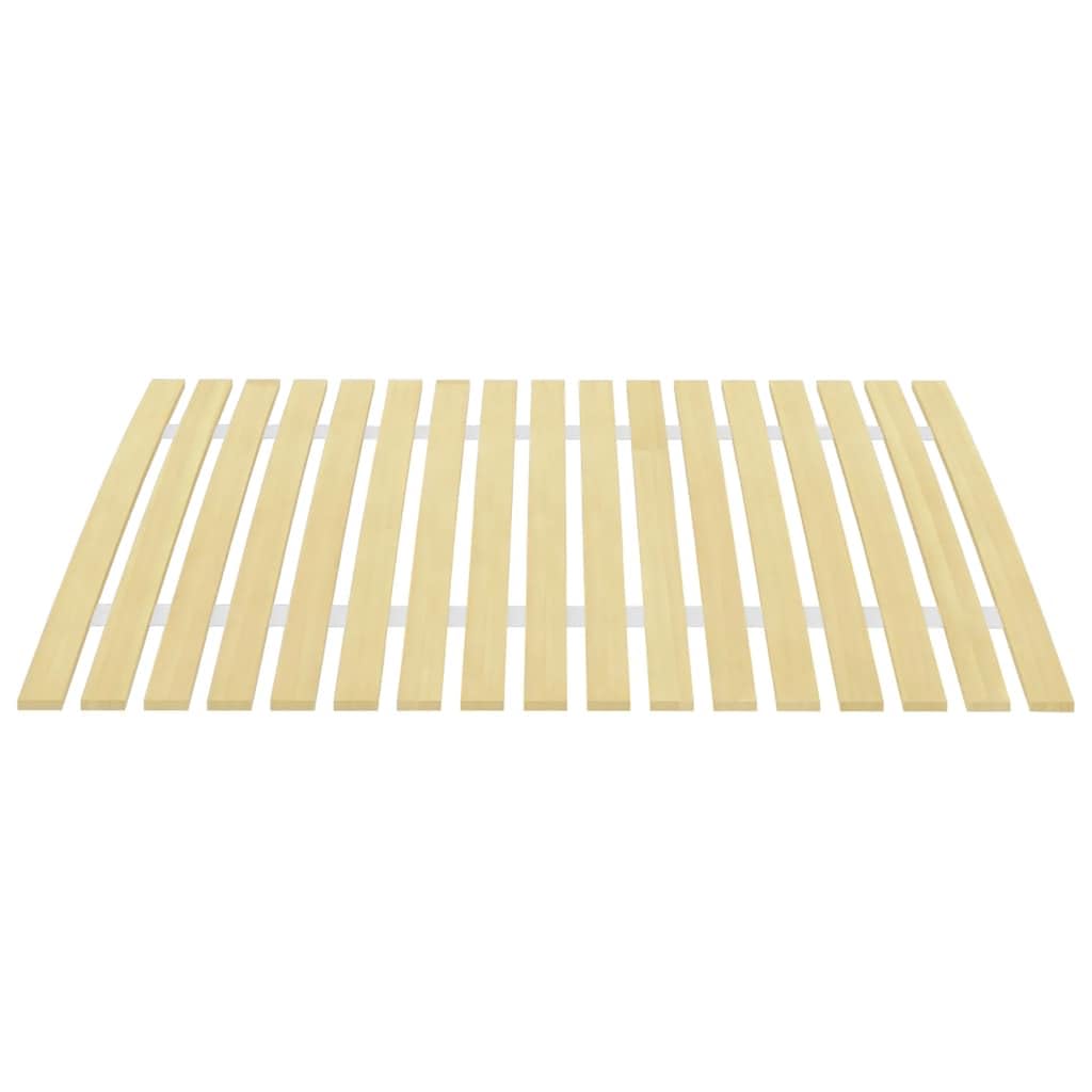 vidaXL Recambio de Láminas de Cama con 17 Listones Estructura Cama Plegable Base Dormitorio Habitación Invitados Plataforma Robusto Duradero 90x200 cm