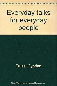 Hardcover Everyday talks for everyday people Book
