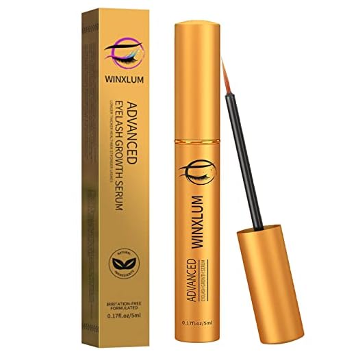 Premium Eyebrow Growth Serum with Peptides for Fuller, Longer, Thicker, and Stronger Lashes, Vegan & Cruelty Free, 5ML, Plant Extract, Irritation-Free