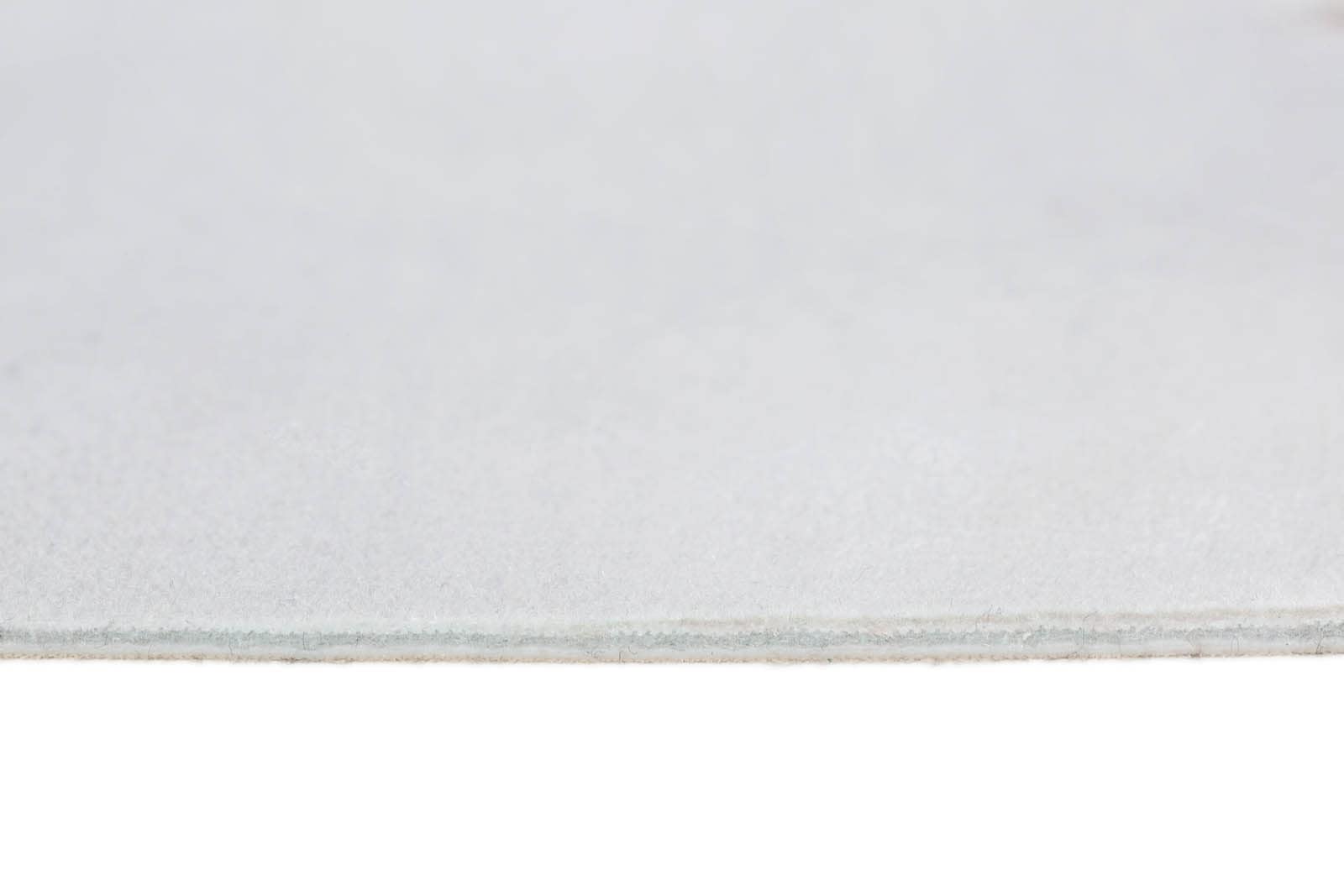 andiamo Alfombra de Piel de Vaca Amarilla de Piel sintética, para Dormitorio, salón, salón, Piel de imitación, 125 x 155 cm, Color Blanco y marrón