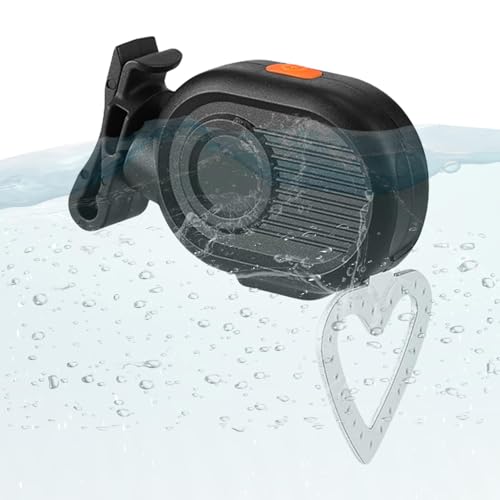 Samuliy Faros traseros de ciclismo para conducción nocturna, múltiples modos, luz trasera impermeable, luz trasera a prueba de polvo con alto brillo, luz trasera inteligente para marco, tija de