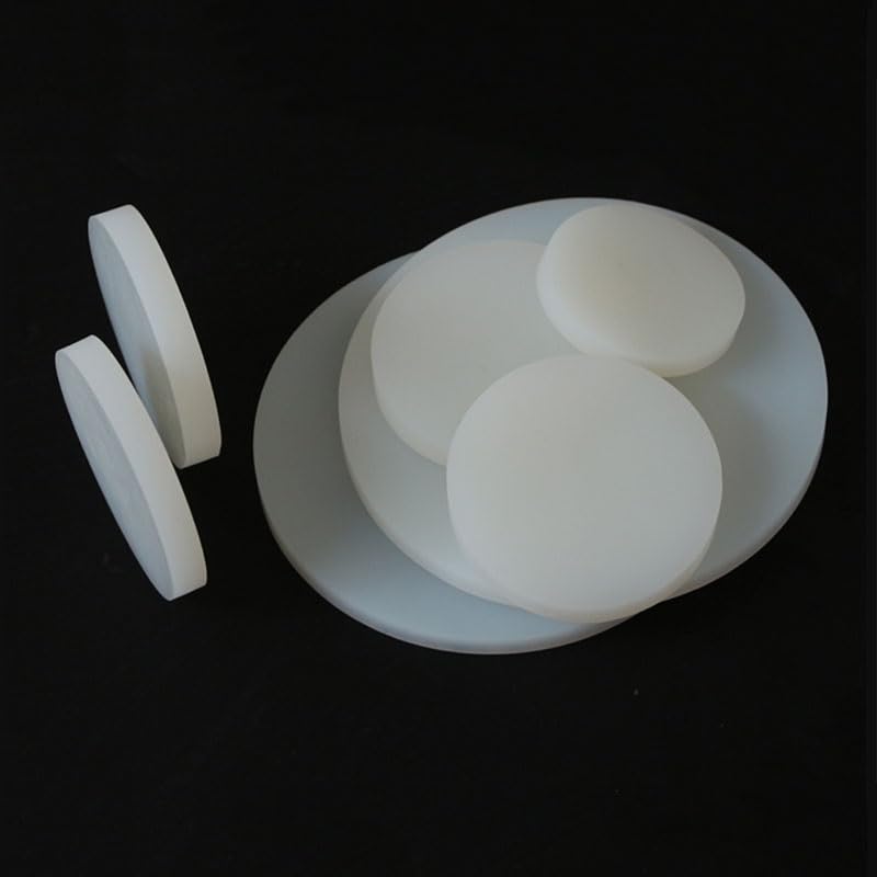 1PC White Silicone Rubber Round Sheet Solid Seal O Gaskets Pad Diameter 5-150mm Thickness 1/1.5/2/3/4/5/6/8mm(105mm (1Pc),2mm)
