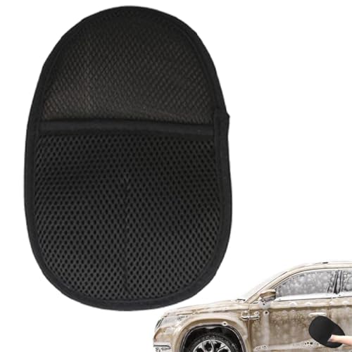 itrimaka Mikrofaser-Handschuh für Autos, Autowaschhandschuhe, doppelseitig, weicher Mikrofaser-Handschuh, Wasseraufnahme, dicker Auto-Waschhandschuh, Waschhandschuhe für Auto, Haushaltsgeräte