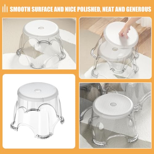 Tabouret de salle de bain marche-pied portable en PET