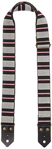 Spice Note スパイスノート ギターストラップ Gevaert Block&Border ES-G40BB/BLK ブラック