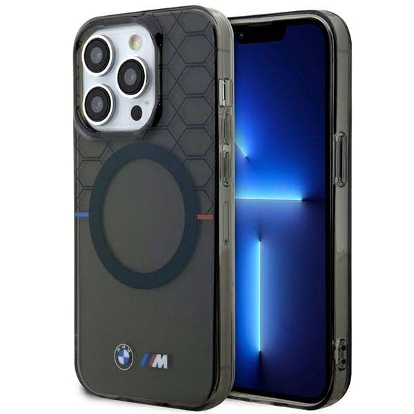 CG Mobile BMW BMHMP13XHGPK Coque Smartphone pour iPhone 13 Pro Max 6,7'' Motif gris