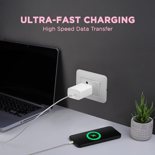 Image of Lava 33W Type C Fast Wall Charger with PD Technology | Fast Charging Compatible with iPhone, iPad, Lava, Samsung Galaxy, Redmi, Mi, Oppo and Other Android Devices with PD 3.0 | Premium Design (White)
