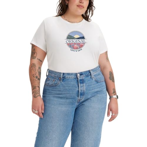 Image of Levi's Women's Perfect Crewneck Tee Shirt (Also Available in Plus)