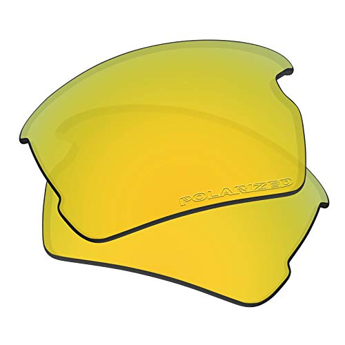 Verres polarisés Oakley Flak 2.0 bloquant les reflets pour lunettes de sport