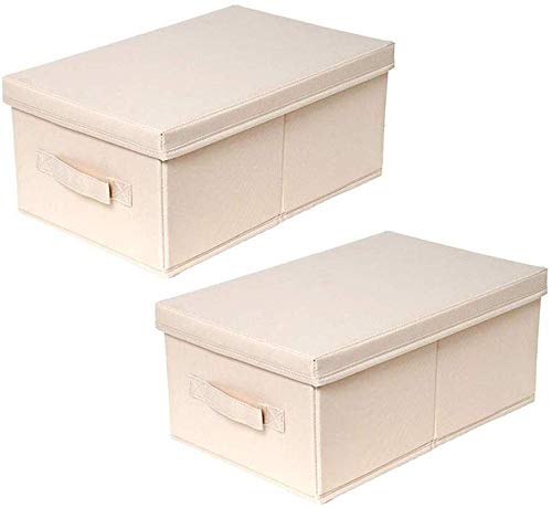 Boîte de rangement en tissu pliable pour optimiser vos placards