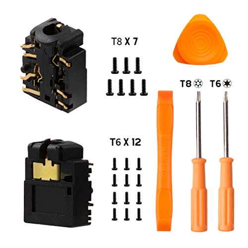 2PCS New Replacement Headphone Jack Plug Port for Xbox One Slim S Wireless