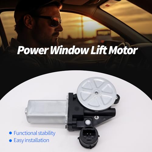 Image of HiSport Front Right Driver Side Power Window Lift Motor Compatible with Toyota Corolla 2003-2008 Compatible with Scion xA xB 2004-2006 Replace 4710010 85710-12310
