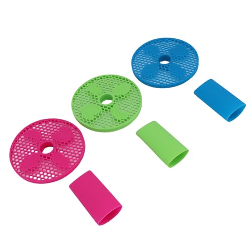 Set de 3 cubiertas de silicona para mango y bandeja de goteo miniatura 5