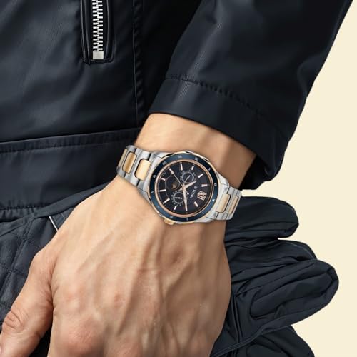 Titan Blue Dial Analog Watch for Men-1688KM06