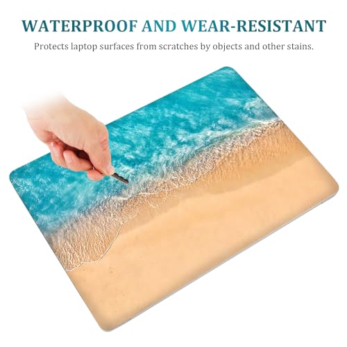 Image of Laptop Notebook Skin Sticker Cover Decal, 12 13 13.3 14 15 15.4 15.6 inch Laptop Vinyl Skin Sticker Cover Art Protector Decal Universal, Beach