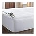 Sunbeam Thermofine Quilted Striped Heated Electric Mattress Pad Twin Size