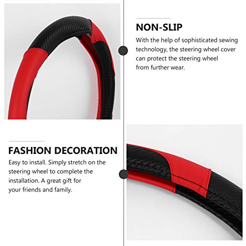 CLISPEED Tampa Vermelha Univeal DVlante DCarrPrtetr Antiderrapante DVlante DCarrAnti-Derrapante E Ab