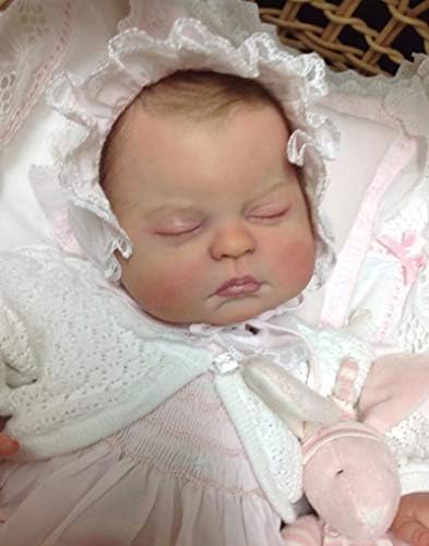 NPK Reborn Dolls, Newborn Alive Soft Silicon Vinyl Krista by Linda Murray Reborn Doll Kits for DIY 20" Baby Dolls Accessories 3/4 Head Arms Legs