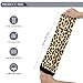 Meaudiwes Travel Knee High Stockings, Fashion Dress Decor Soft Sport Baseball Compression Socks, Party Birthday Socks Wild Animal Leopard Print