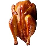 Gcroet Comida Realista y acogedora Pollo a la Parrilla sin Cabeza, Decoraciones de Acción de Gracias para Cocina, Restaurante, exhibición de Fiesta en casa...