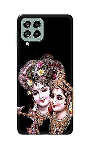 Image of PRINTFIDAA� Printed Hard Back Cover Case for Samsung Galaxy M53 5G Back Cover (Radha Krishna) -2808