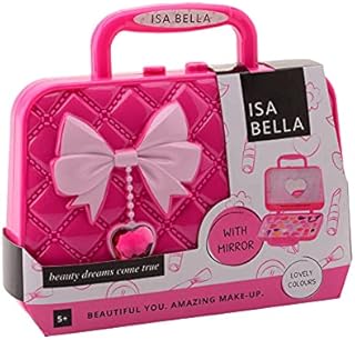 johntoy Isabella makeup case with mirror 25-piece