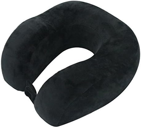 Travel Pillow Neck Memory Foam Portable Pillow for Airplanes Cars Buses Office U Shape Pillow with Velvet Cover