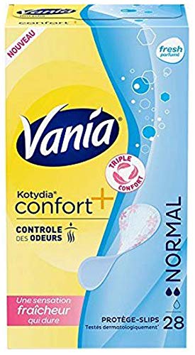 Vania Kotydia Comfort Salvaslips + Normal Fresh, 4 Boxes of 28 Units
