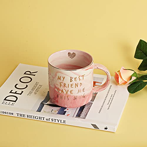 Best-Friend-Birthday-Gifts-for-Women-My-Best-Friend-Gave-Me-This-Mug-Funny-Friendship-Christmas-Gifts-for-Women-Gifts-for-BFF-Bestfriend-Besties-Sister-Her-Pink-Mug-115oz-Coffee-Cup