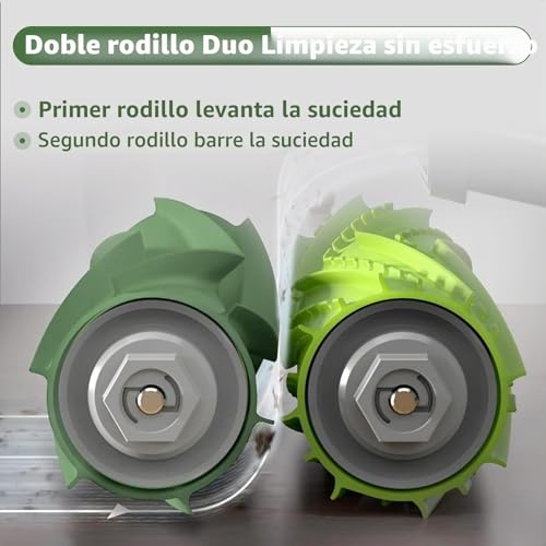 Miniatura 3 de Nicemiya Pack De Accesorios Compatible Con Irobot Roomba E I Serie I7 I3 I4 I6 I8 J5 J7 Y E5 E6 E7, Kit De Recambios Completo. Repuestos De Cepillos Laterales, Filtros, Rodillos Extractores