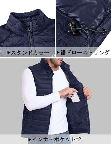MoFiz ダウンベスト メンズ の商品画像 1