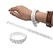 Produktbild luosh Ring Sizer Armband Sizer Verstellbarer Finger Kunststoff Armband Messwerkzeug Armreif Schmuck Herstellung Messgerät Hand