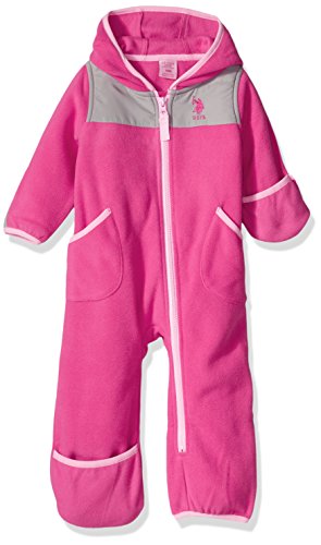 U.S. Polo Assn. Baby Girls' Zig Zag Patterned Puffer Pram