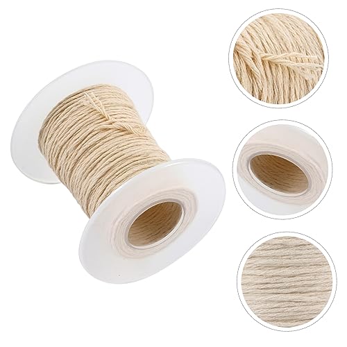 Kit para hacer velas con mechas de algodón 2 rollos 60m miniatura 4