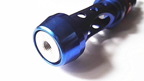 GPP Bowfishing Fly Fishing Heavy Duty GPP Aluminum Spinning Reel Mount Anchor Reel Seat Set,Blue