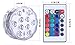 Qoolife Submersible LED Lights Remote Control Battery Powered, RGB Multi Color Changing Waterproof Light for Pool, Vase Base, Spa, Aquarium, Pond, Hot Tub, Decoration, Party, 2-Pack