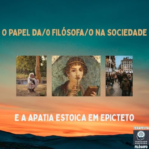 O PAPEL D@ FIL&Oacute;SOF@ NA SOCIEDADE Podcast By  cover art